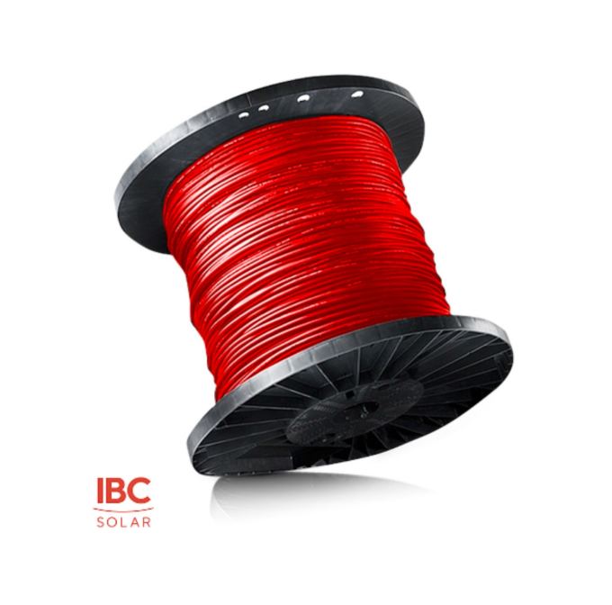 Kábel IBC FlexiSun 1x6 mm2 - červený