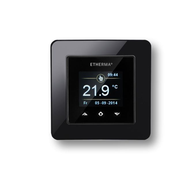 Termostat eTOUCH mini - čierny