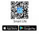 Kurenie - termostat pTOUCH WHITE Dry Contact WIFI-SMART LIFE