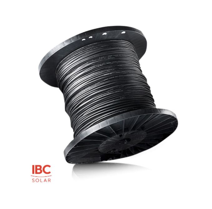 Kábel IBC FlexiSun 1x6 mm2 - čierny