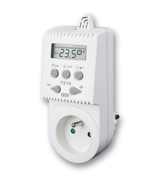 Zásuvkový termostat TS 10
